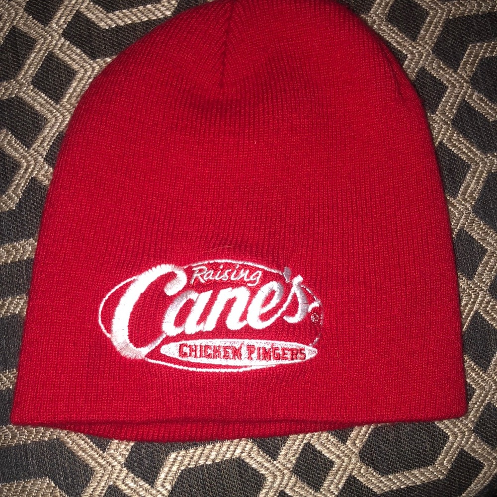 Raising Cane's Red Beanie